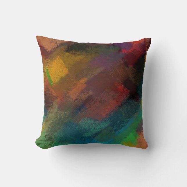 Coussin Peinture artistique Abstraite 10 (Recto)