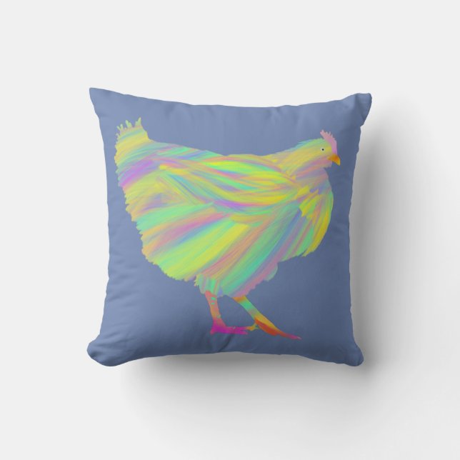 Coussin Peinture artistique d'animaux de ferme mignons de  (Recto)