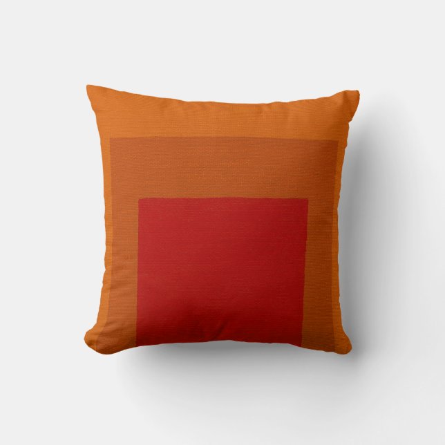 Coussin peinture artistique de Josef Albers (Recto)