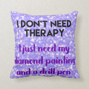 Coussin Peinture au diamant sans thérapie