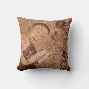 Coussin Peinture bouddhiste ancienne