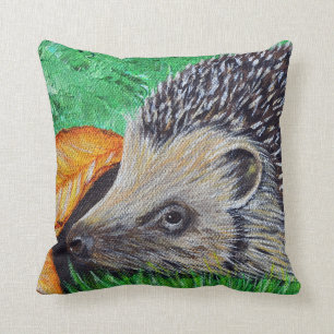 Coussin Peinture de hérisson