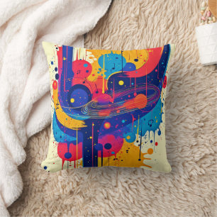Coussin Peinture de musique émotion