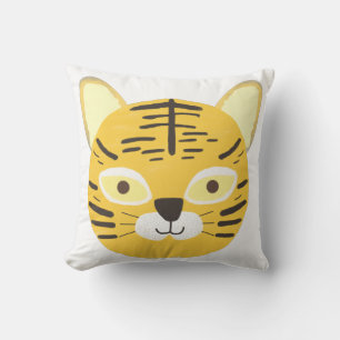 Coussin peinture de tigre