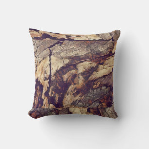 Coussin Peinture de tronc d'arbre