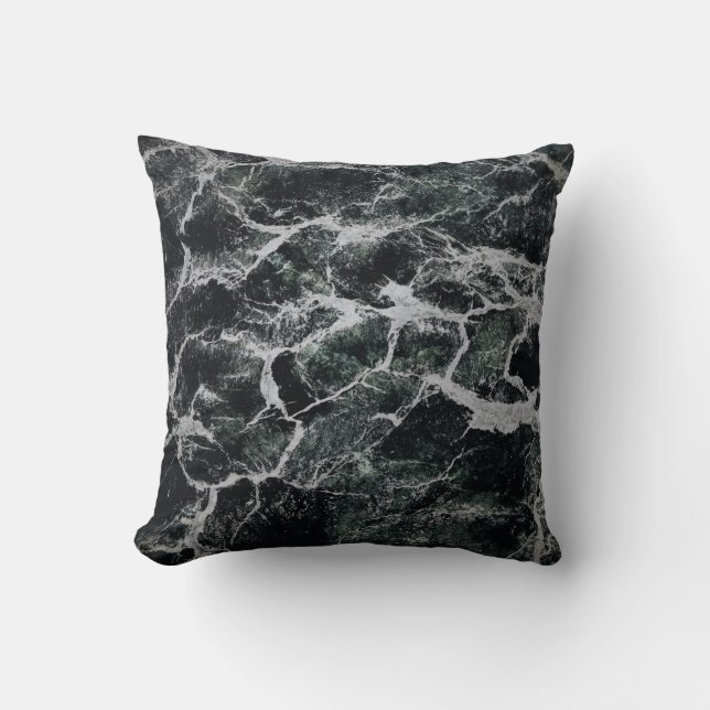 COUSSIN PEINTURE GRIS ET NOIR (Recto)