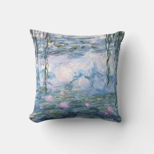 Coussin Peinture impressionniste de Claude Monet sur les n