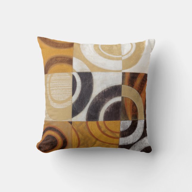Coussin Peinture moderne avec Motifs circulaires (Recto)