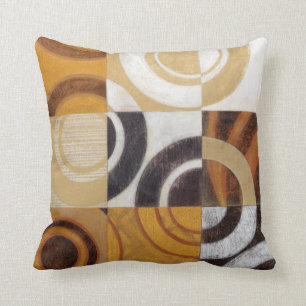 Coussin Peinture moderne avec Motifs circulaires