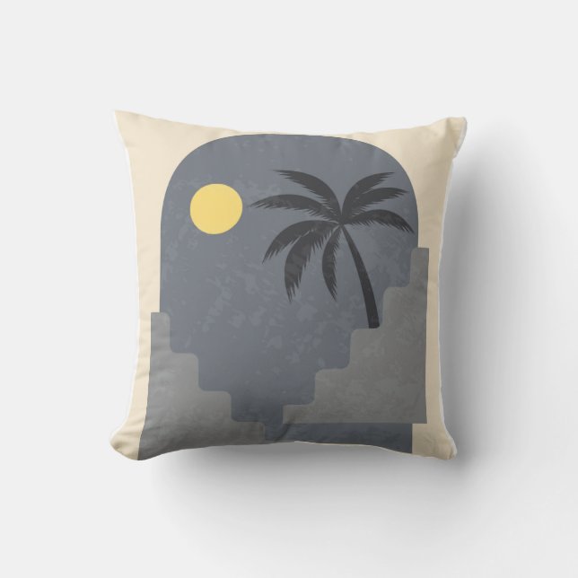Coussin peinture murale Abstraite (Recto)