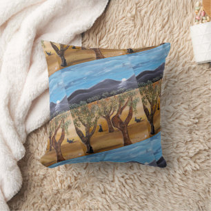 Coussin Peinture Olivar de Noche par Alfred Fox