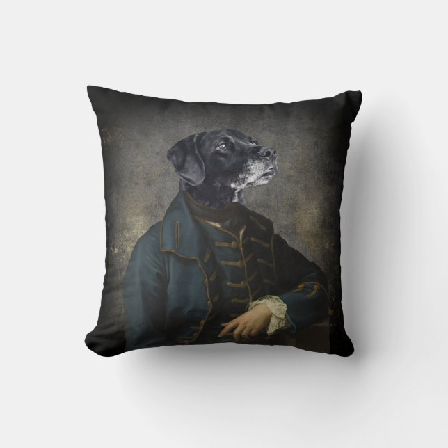 Coussin Peinture personnalisée pour animaux de compagnie A (Recto)