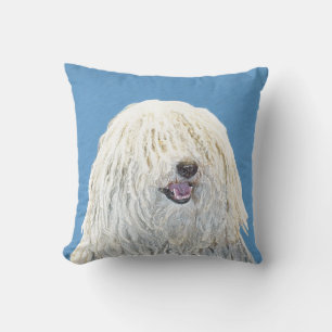 Coussin Peinture Puli - Cute Original Chien Art