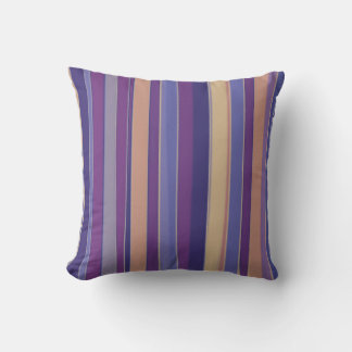 Coussin Peinture rayée rétro Art Abstrait