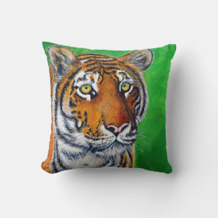Coussin Peinture sur tigre