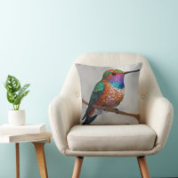 Peinture vibrante de colibri d'Allen