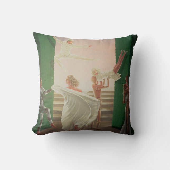 Coussin Peintures murales de Chambre de Berkley - 3 (Recto)