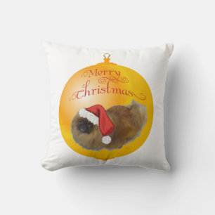 Coussin Pékinois Noël