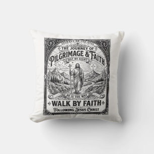 Coussin Pèlerinage de Jésus Chemin Saint Voyage