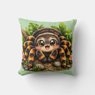 Coussin Peluche Araignée Mignonne Kawaii