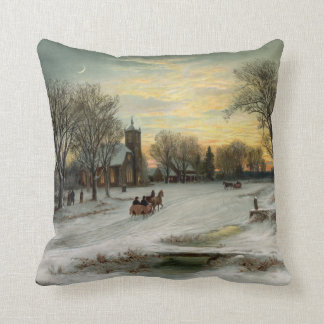 Coussin Pendentif vintage d'ornement de nuit de réveillon