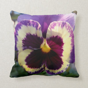 Coussin pensée colorée de ressort