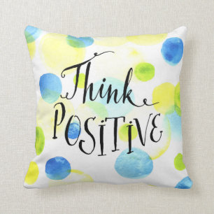 Coussin Penser positif