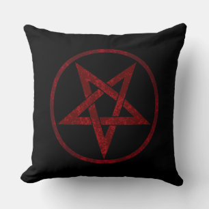 Coussin Pentagram Red Devil