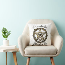 Pentagramme et papillon de nuit Art magique Nom pe