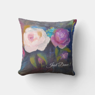 Coussin Peonies dansantes