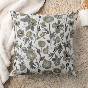 Coussin Pépies Aquarelle Motif Floral