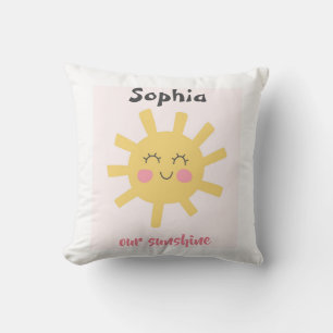 Coussin Pépinière\Enfants Soleil Personnalisé Soleil Perso