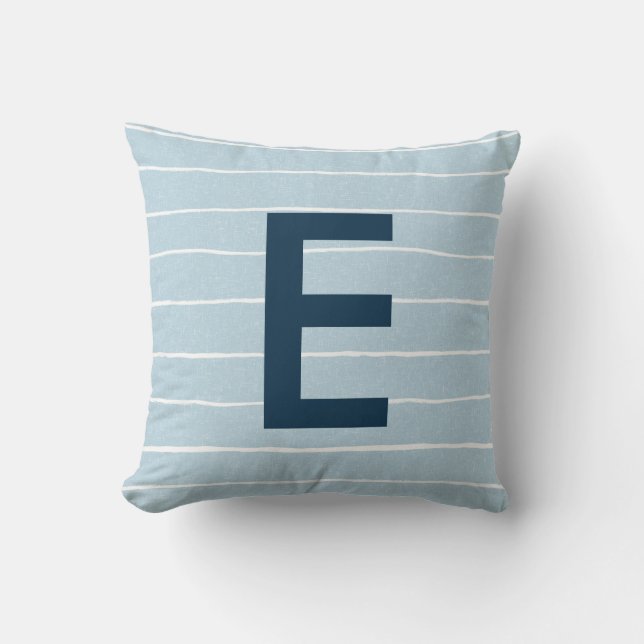 Coussin Pépinière pour enfants monogrammes (Recto)