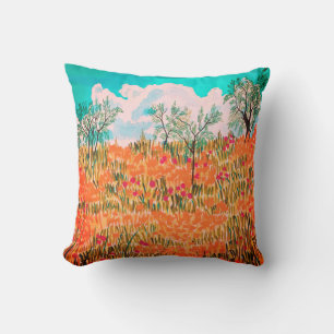 Coussin Pépites Dans L'Olive Grove Throw Pillow