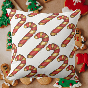Coussin Peppermenthe Twist Sucre de canne Christmas Cookie