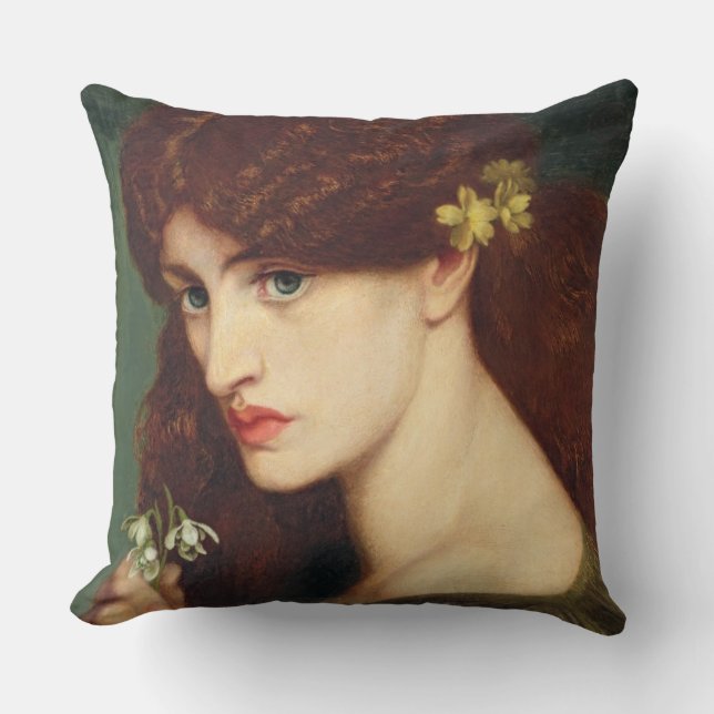 Coussin Perce-neiges, 1873 (huile sur la toile) (Recto)