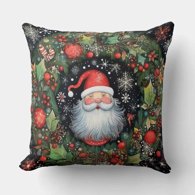 Coussin Père Noël (Recto)