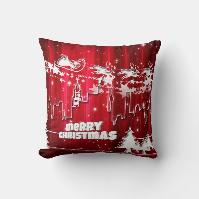 Coussin Père Noël (Recto)