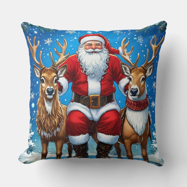 Coussin Père Noël (Recto)