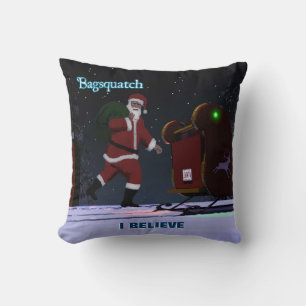 Coussin Père Noël - Bagsquatch