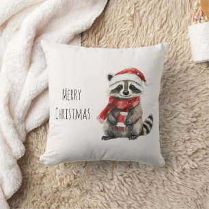 Coussin Père Noël Chauve-souris Chapeau Noël