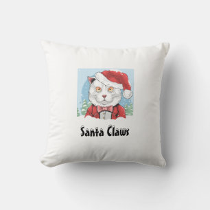 Coussin Père Noël Claws