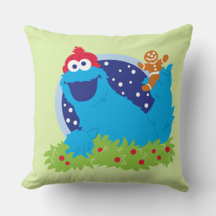 Coussin Père Noël Cookie Monster