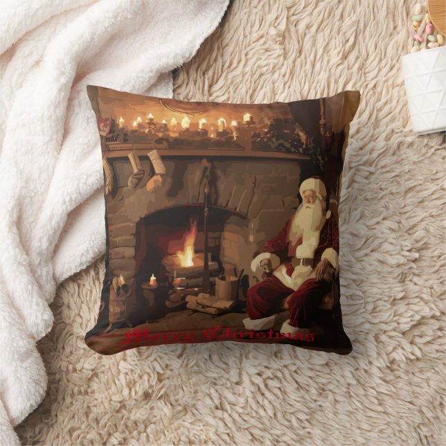 Coussin Père Noël Cosy Nook (Couverture)