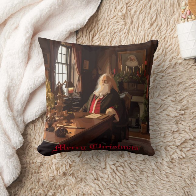 Coussin Père Noël Cosy Nook (Couverture)
