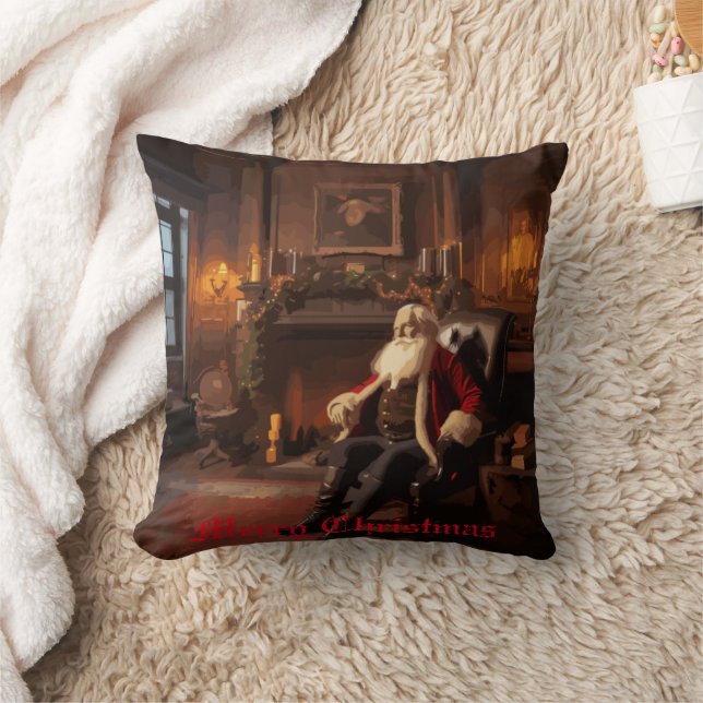 Coussin Père Noël Cosy Nook (Couverture)