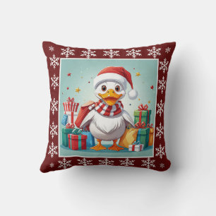 Coussin Père Noël drôle mignon branché élégant chic