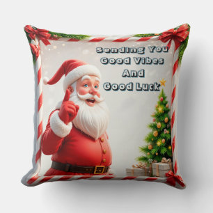Coussin Père Noël et Snowman