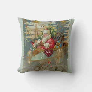 Coussin Père Noël et son carreau extraordinaire de machine