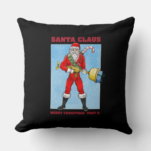 Coussin Père Noël Joyeux Noël 2ème partie